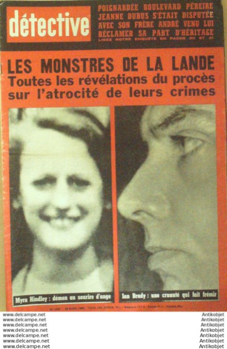 Détective 1966 # 1035 Orthez Deauville  Le Havre Labastide St-Georges Availles