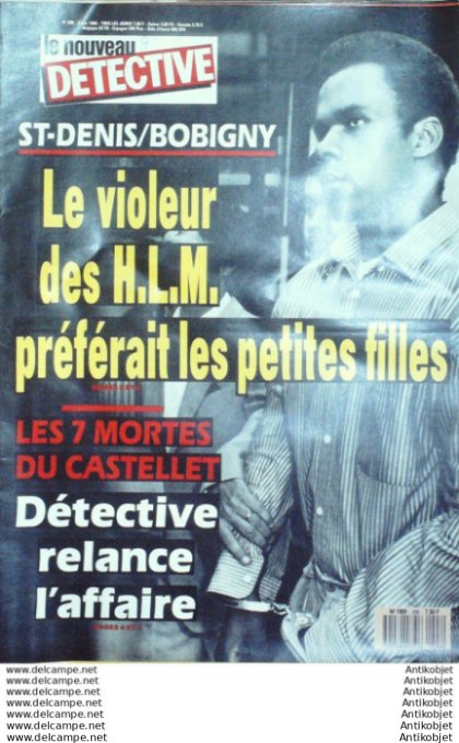 Détective 1988 # 298 Brest Melun St-Omer Castellet Bobigny Riom Pontoise Valence