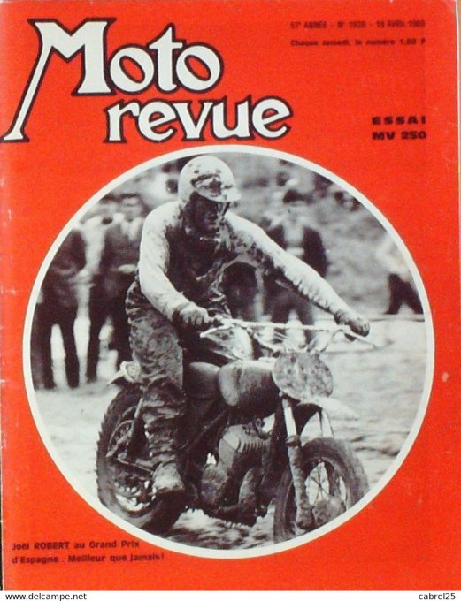 Moto Revue 1969 n° 1928 250 MVb Vélosolex Nogaro trophées de vitesse