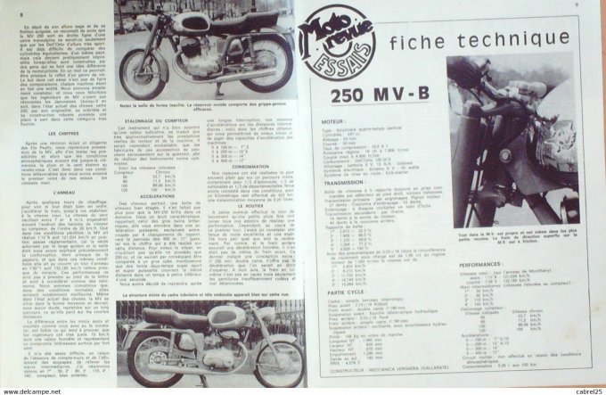 Moto Revue 1969 n° 1928 250 MVb Vélosolex Nogaro trophées de vitesse