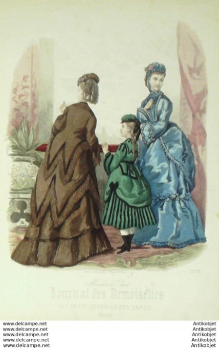 Journal de Demoiselles 1870 # 3778