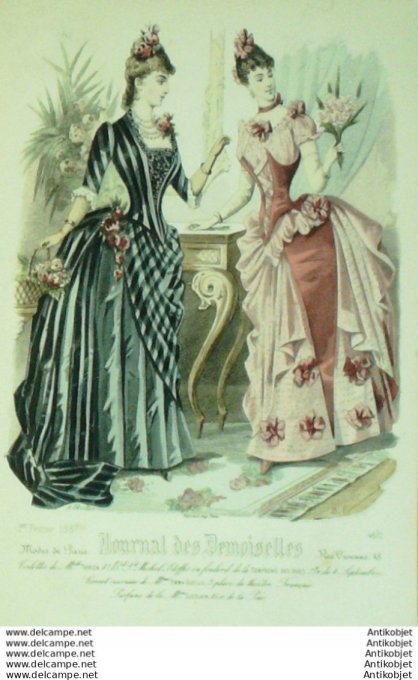 Journal de Demoiselles 1887 # 4610 (Maison Thirion)