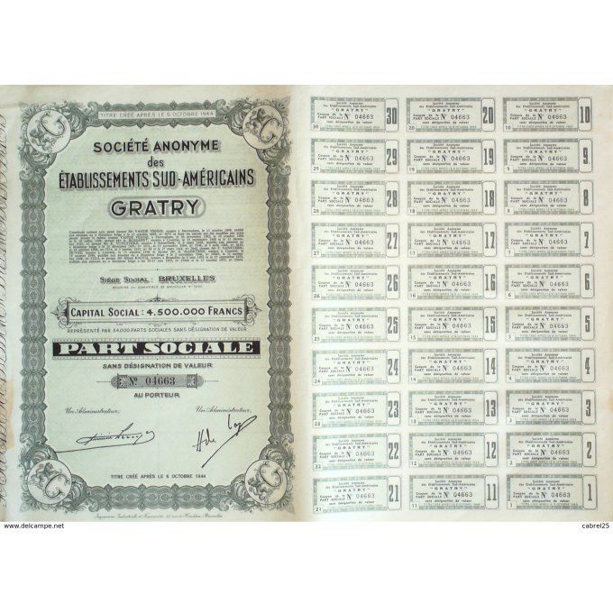 Sud Americains Graty Ets 1944