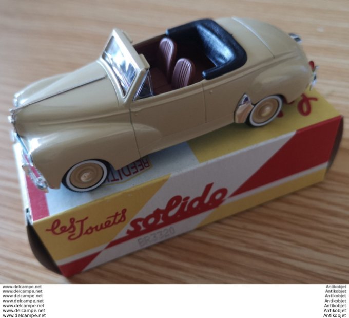 Peugeot 203 Cabriolet 1954 Solido Hachette 1:43