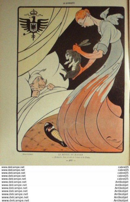 La Baionnette 1916 # 070 (Ils N'ont Pas Eu Verdun) Gallo Cappiello Meunier Ordner