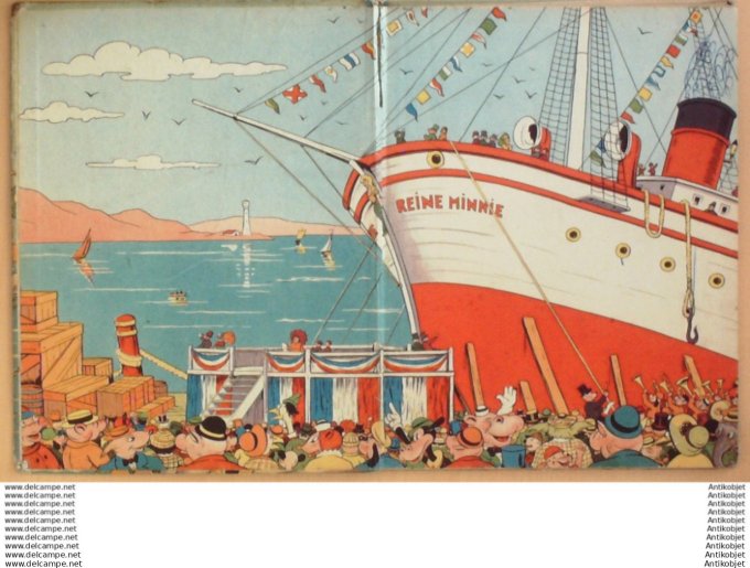 Walt Disney Mickey et son Navire Hachette Eo 1948