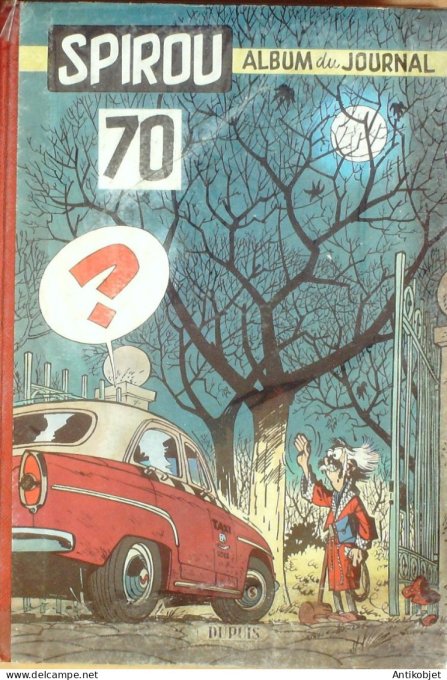 Album Spirou 70 Dupuis (n°1081-1091) 1959 (01-01 au 12-03) Eo complet