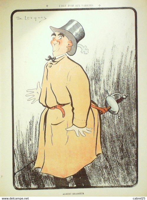 Le Rire 1905 n°121 Roubille Barcet Losques Hermann Florès Bac Bouchet Guillaume