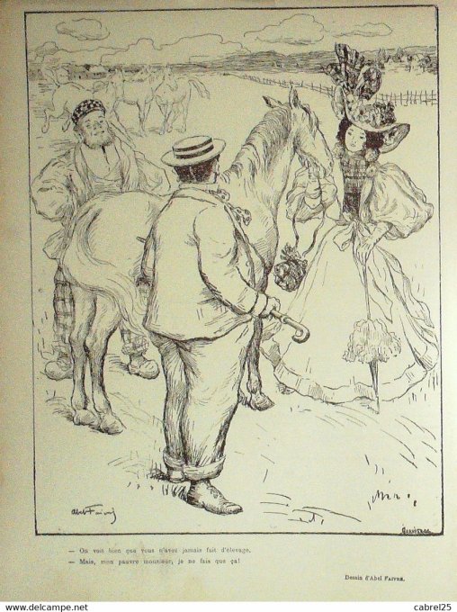 Le Rire 1896 n° 80 Fau Forain Wendt Faivre Jeanniot Sinclair Boyd Radiguet