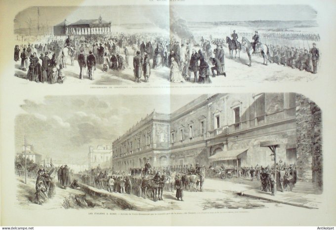 Le Monde illustré 1871 n°765 Irlande Robert Kelly Champigny (94) Cuba Santa Rita Manzanillo