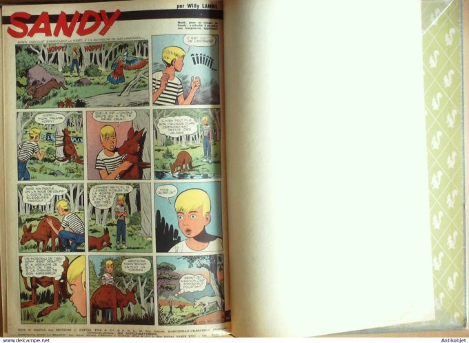 Album Spirou 70 Dupuis (n°1081-1091) 1959 (01-01 au 12-03) Eo complet