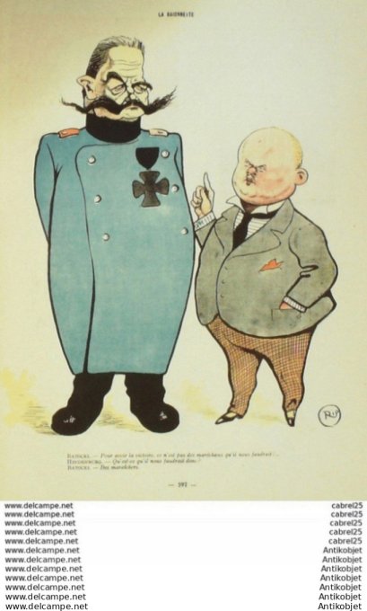 La Baionnette 1916 # 064 (Un Mois   Potsdam) Rip