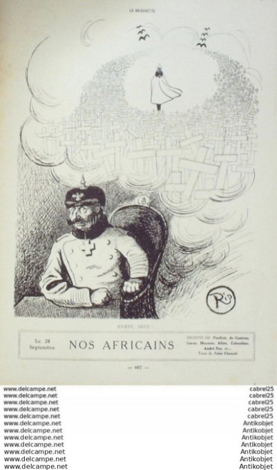 La Baionnette 1916 # 064 (Un Mois   Potsdam) Rip