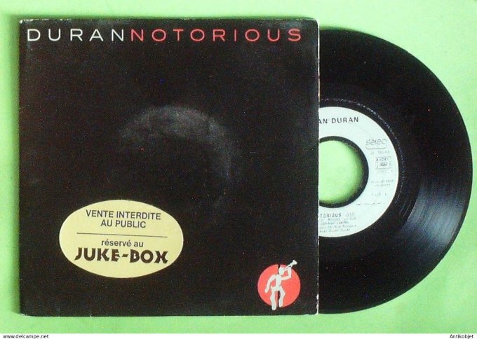 Duran Duran 45T SP Notorius 1986 (juke box)