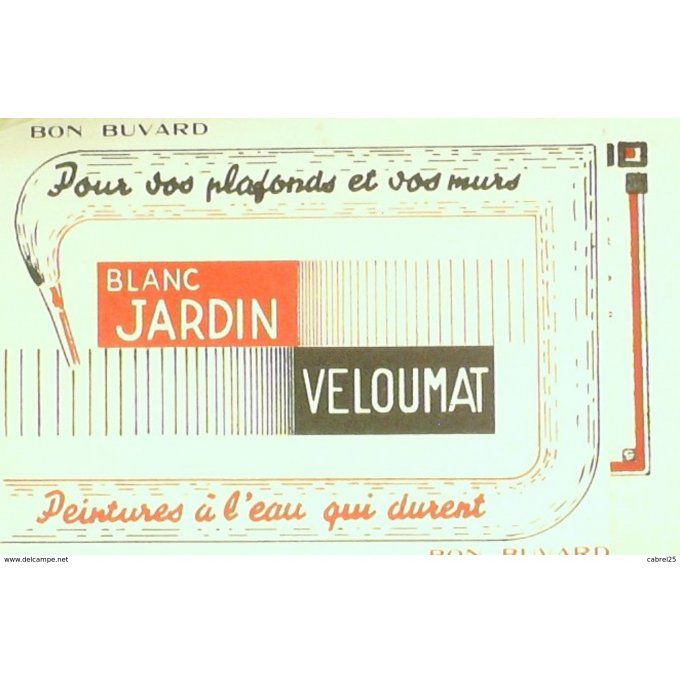 Buvard VELOUMAT Peinture