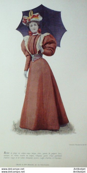 La Mode pratique 1895 # 30 Robe de crépon