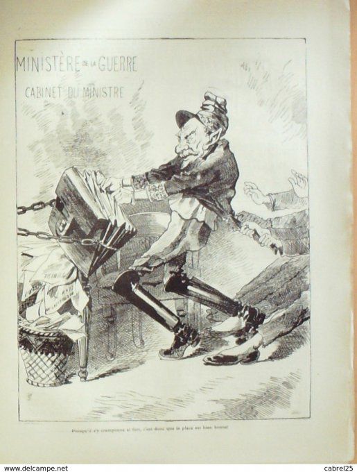 Le Triboulet 1881 n°41 DE LA BILLIAIS BLANC BLASS