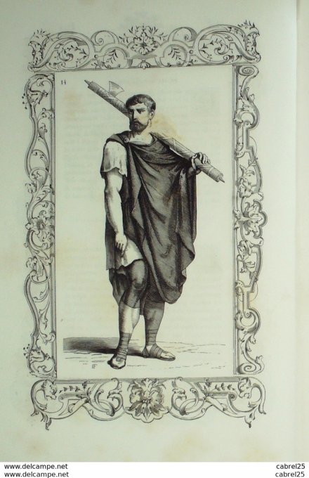 Italie ROME Licteur 1859