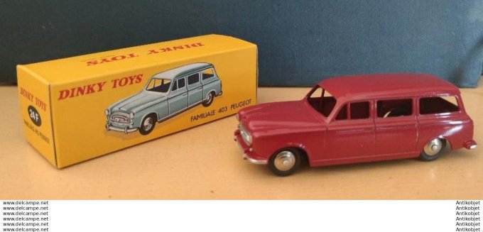 Peugeot 403 familiale rouge Dinky Toys Atlas 1:43
