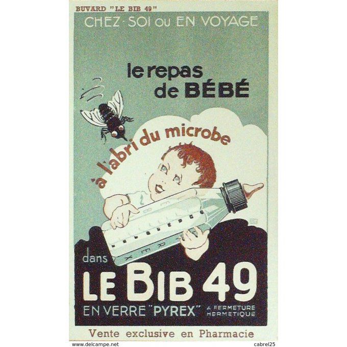 Buvard LE BIB 49 Fournitures nourisson