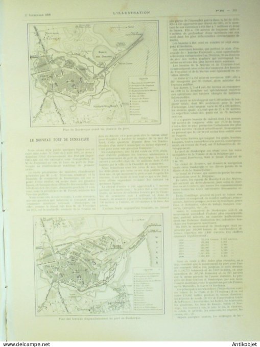 L'illustration 1896 n°2794 Pologne Breslau Dunkerque (59) îles Fidji Mali Tombouctou Touaregs Japon 