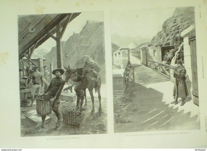 L'illustration 1896 n°2794 Pologne Breslau Dunkerque (59) îles Fidji Mali Tombouctou Touaregs Japon 
