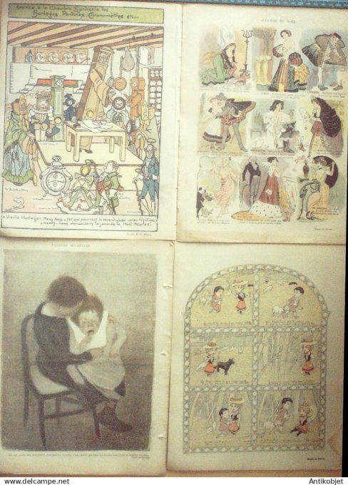 Le Rire 1902 lot 4 revues Faivre Huard Leandre Sem Bac Faivre Avelot Sancha