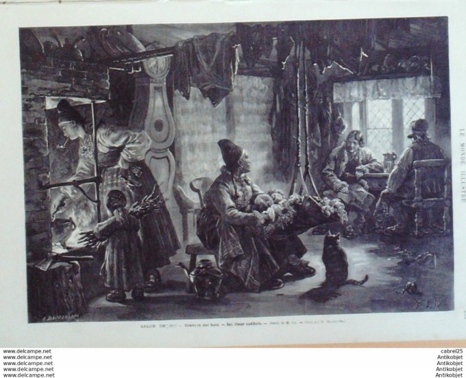 Le Monde illustré 1873 n°839 Espagne Madrid Berga Carlises Cortes Pays Bas Sumatra Atschin Italie Ve