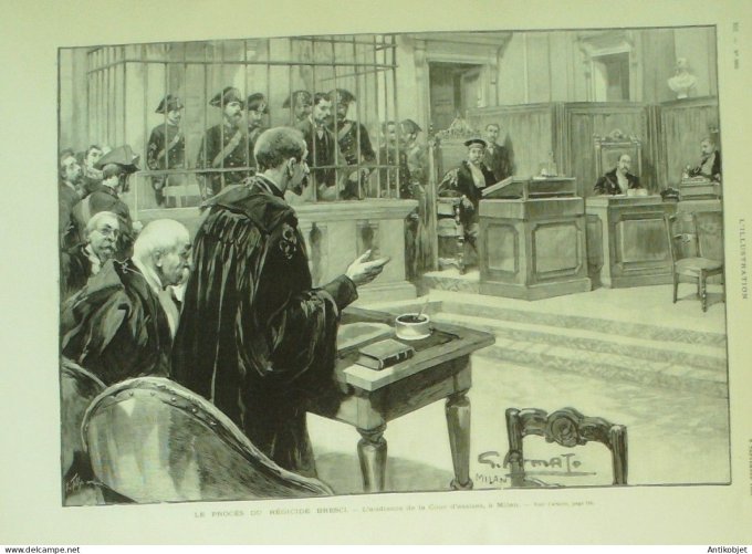 L'illustration 1900 n°3002 Algérie Ouargla mission Foureau-Lamy Japon mort de Geisha