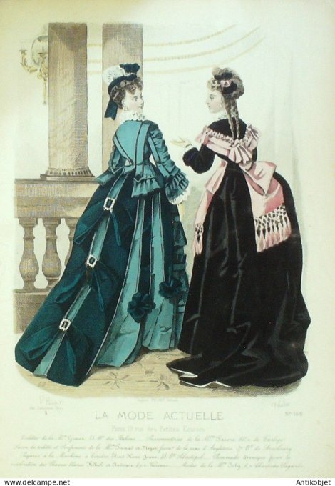 La Mode actuelle 1852 # 168 (Maison Graux)