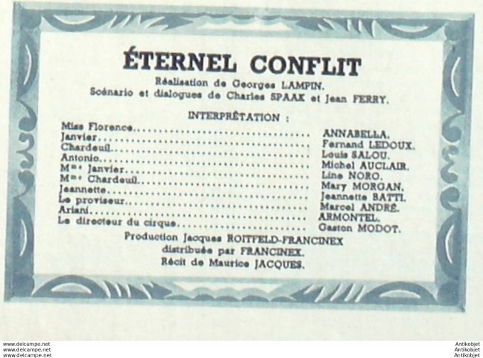 Eternel Conflit Michel Auclair Armontel Fernand Ledoux