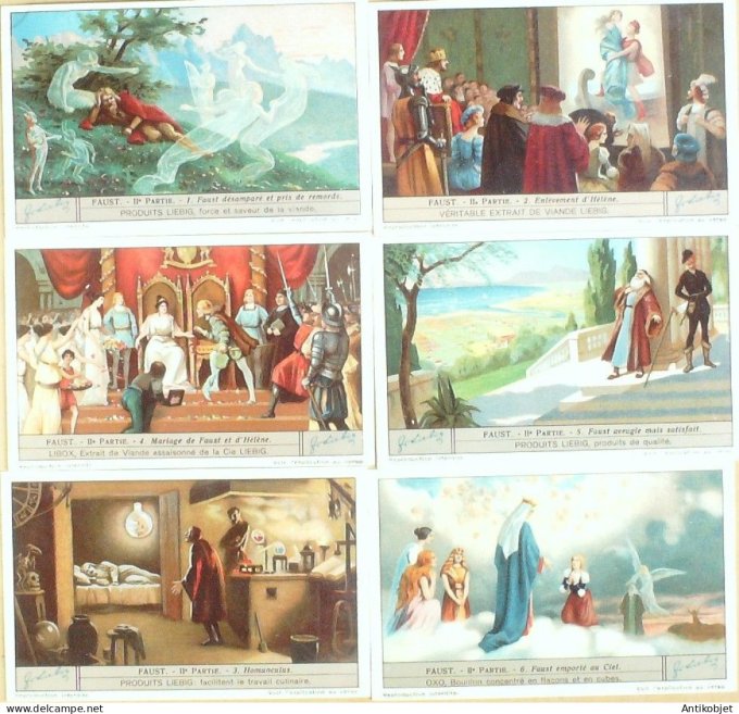 Chromo Liebig Sang 1261 Faust II (1932)