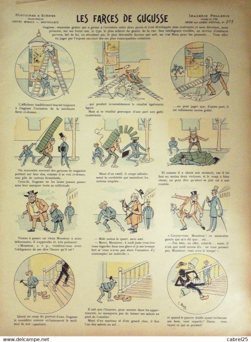 Les Farces  de Gugusse  (Pellerin d'epinal) Blass