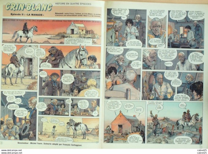 Journal de Mickey n°1868 Les JAMAIS BLEU (19-4-1988)