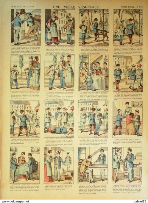 Une Noble Vengeance (Pellerin d'epinal)
