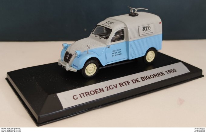 Citroen 2cv RTF de Bigorre 1960 Universal Hobbies 1:43