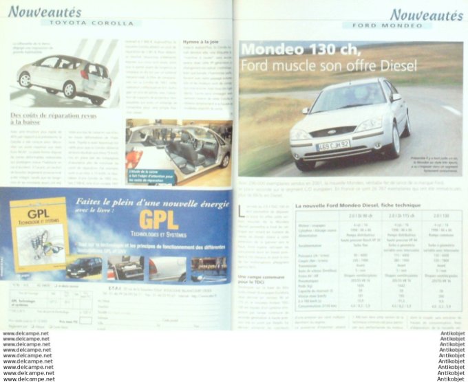 R.T Automobile Volkswagen Polo Renault Clio II Peugeot 306   # 647