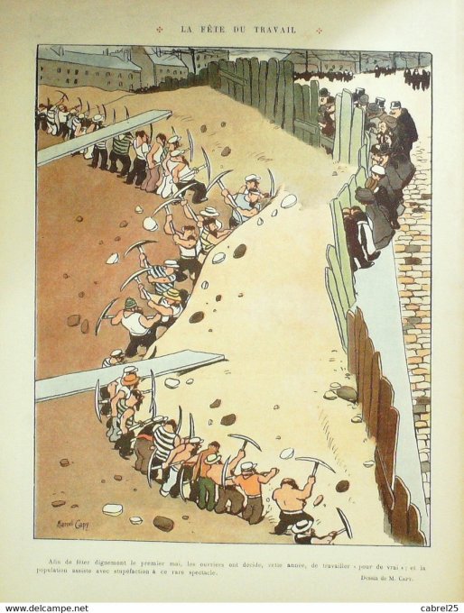 Le Rire 1912 n°482 Roubille Capy Le Petit Fabiano Pavis Petitjean Villemot Florès