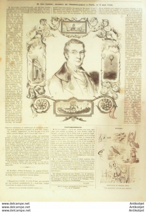 L'Illustration 1850 n°377 TOULON (83) Algérie ALGER BAL El OUED Belgique BRUGES