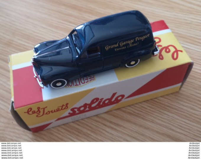 Peugeot 203 commerciale 1954 Solido Hachette 1:43