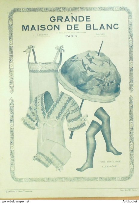 Fantasio 188 1914 Fouquieres Vallee Caillaux Fokina Willette Lenoir