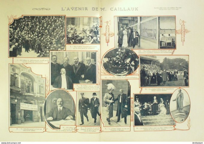 Fantasio 188 1914 Fouquieres Vallee Caillaux Fokina Willette Lenoir