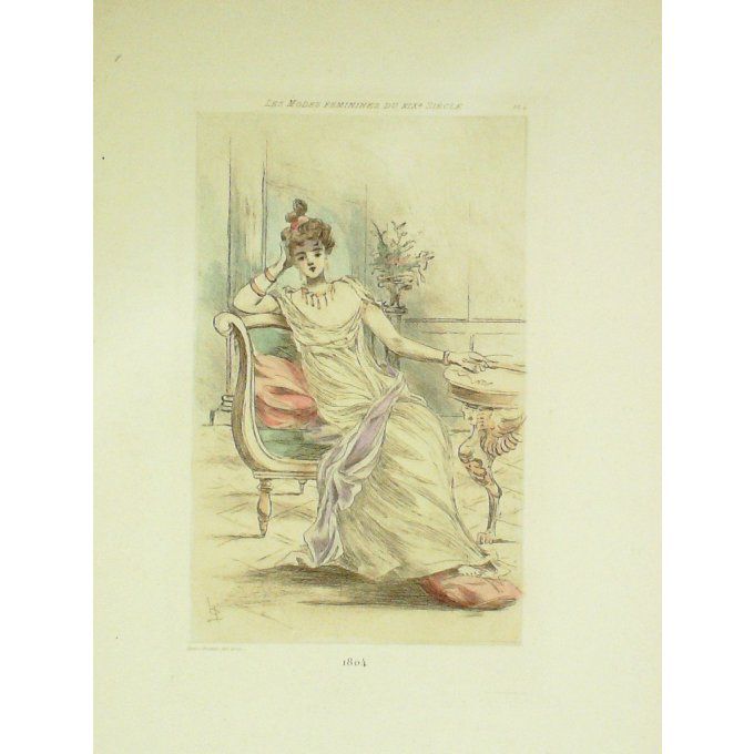 MODE féminine 1804 (H.BOUTET)