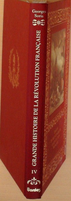 Révolution Française Bicentenaire-Georges SORIA 1988 Vol 4