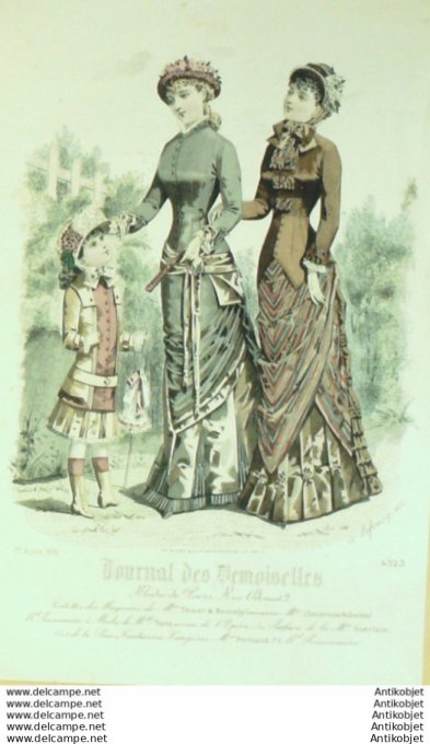 Journal de Demoiselles 1881 # 4323 (Maison Tissier-Bourely)