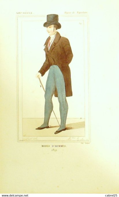 Portrait Homme 1809 sous NAPOLEON