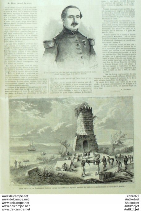 Le Monde illustré 1861 n°198 Italie Gaête Vérone Reine d'Espagne Géorgie Charleston
