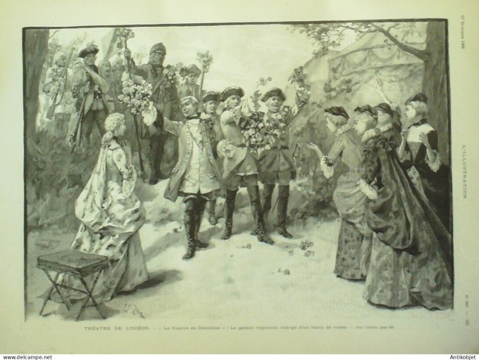 L'illustration 1900 n°3009 Chine Pékin Madagascar Tananarive Pays-Bas Fiançailles de la Reine Fêtes 