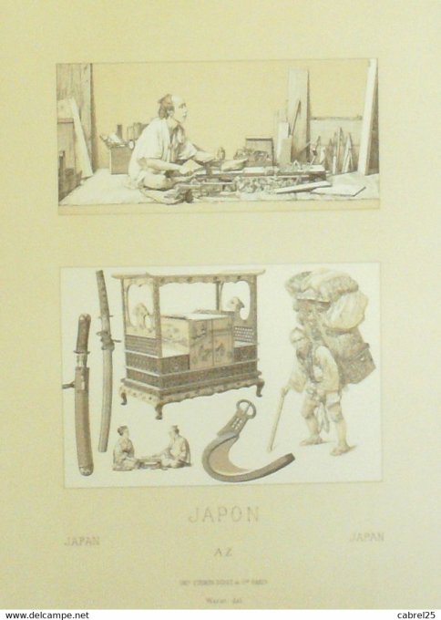 Japon  AINOS COOLIE artisan harnais