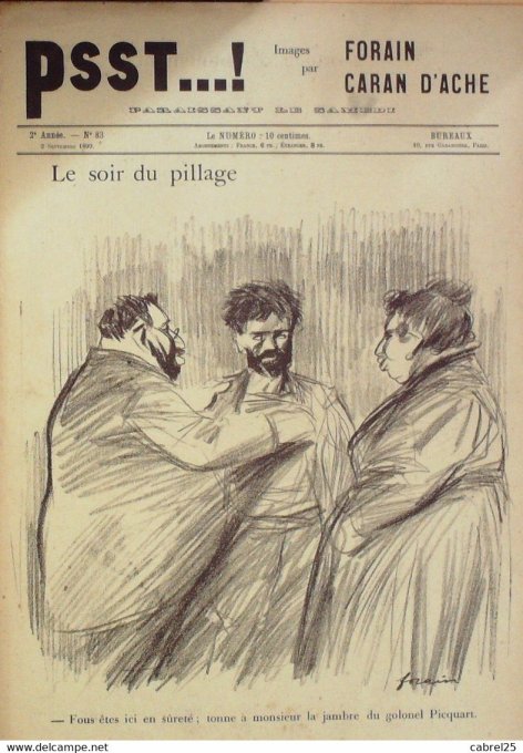 PSST 1899 n°83-Caran d'Ache,Forain-BALLOTHERAPIE